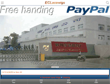 Tablet Screenshot of eclacewigs.com